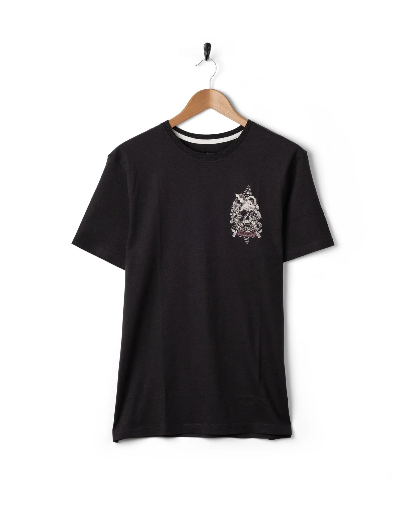 Dark Water  - Mens Short Sleeve T-Shirt - Dark Grey - Image 7