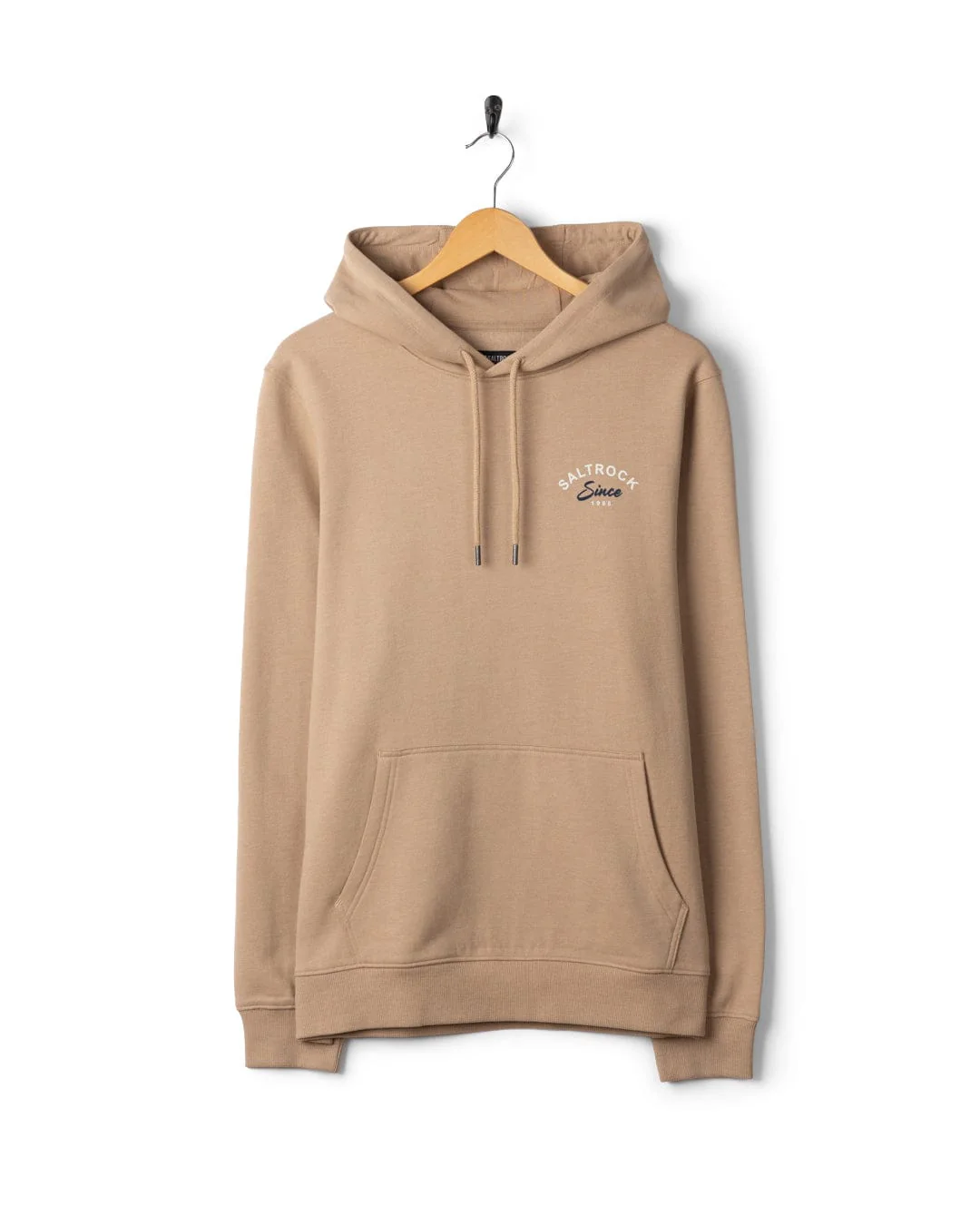 Deep Sea Flame Wales - Mens Pop Hoodie - Beige - Image 7