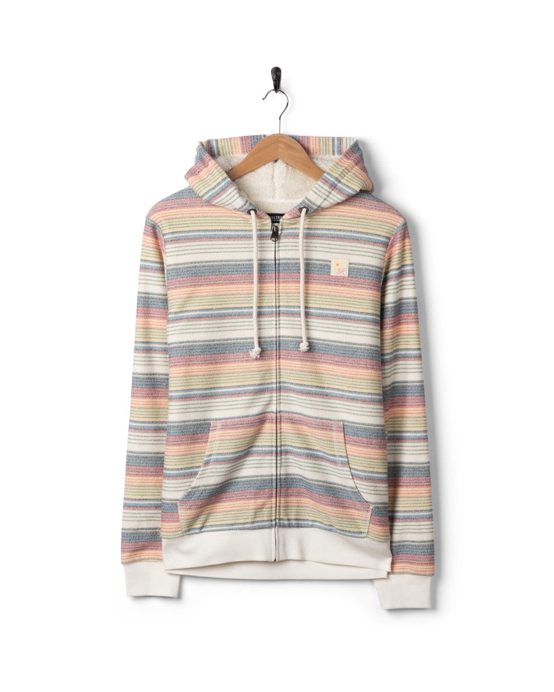 Delen  - Womens Lined Hoodie - Multi - Image 8