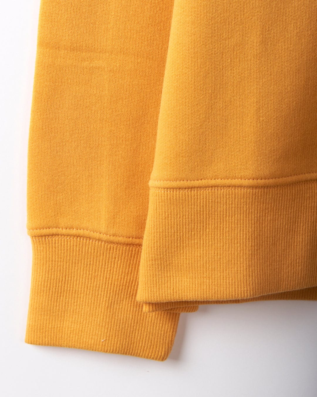 Dimensions - Womens 1/4 Neck Recycled Sweat - Yellow - Image 9