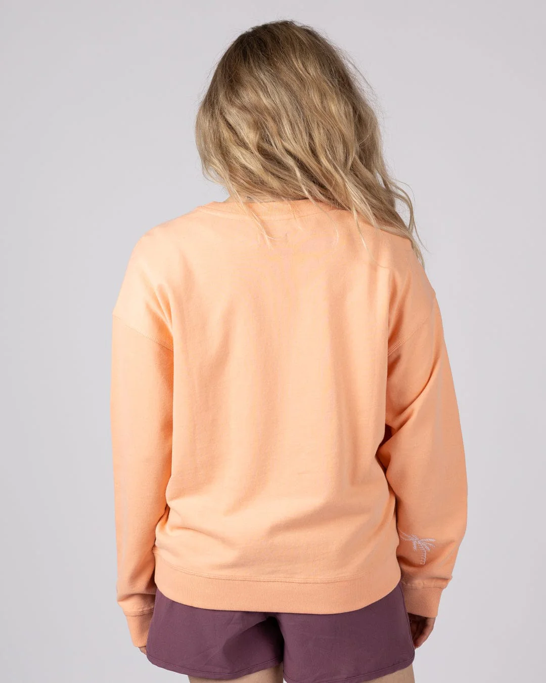 Driver - Womens Oversized Sweat Top - Orange - Image 3