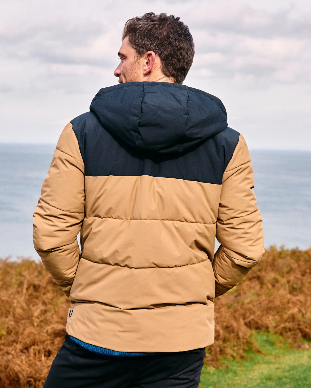 Dune - Mens Padded Jacket - Brown - Image 6