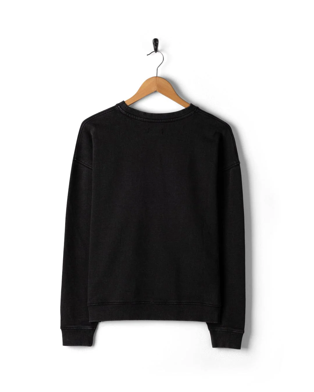 Eclipse - Womens Oversized Sweat Shirt - Black - Image 6