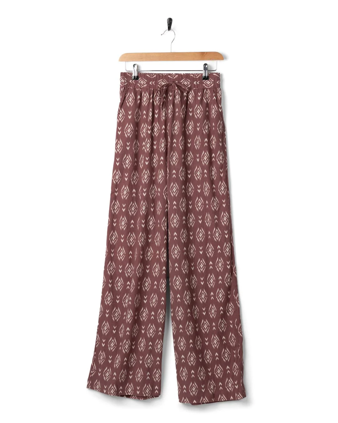 Eda - Womens Woven Trouser - Dark Pink - Image 7