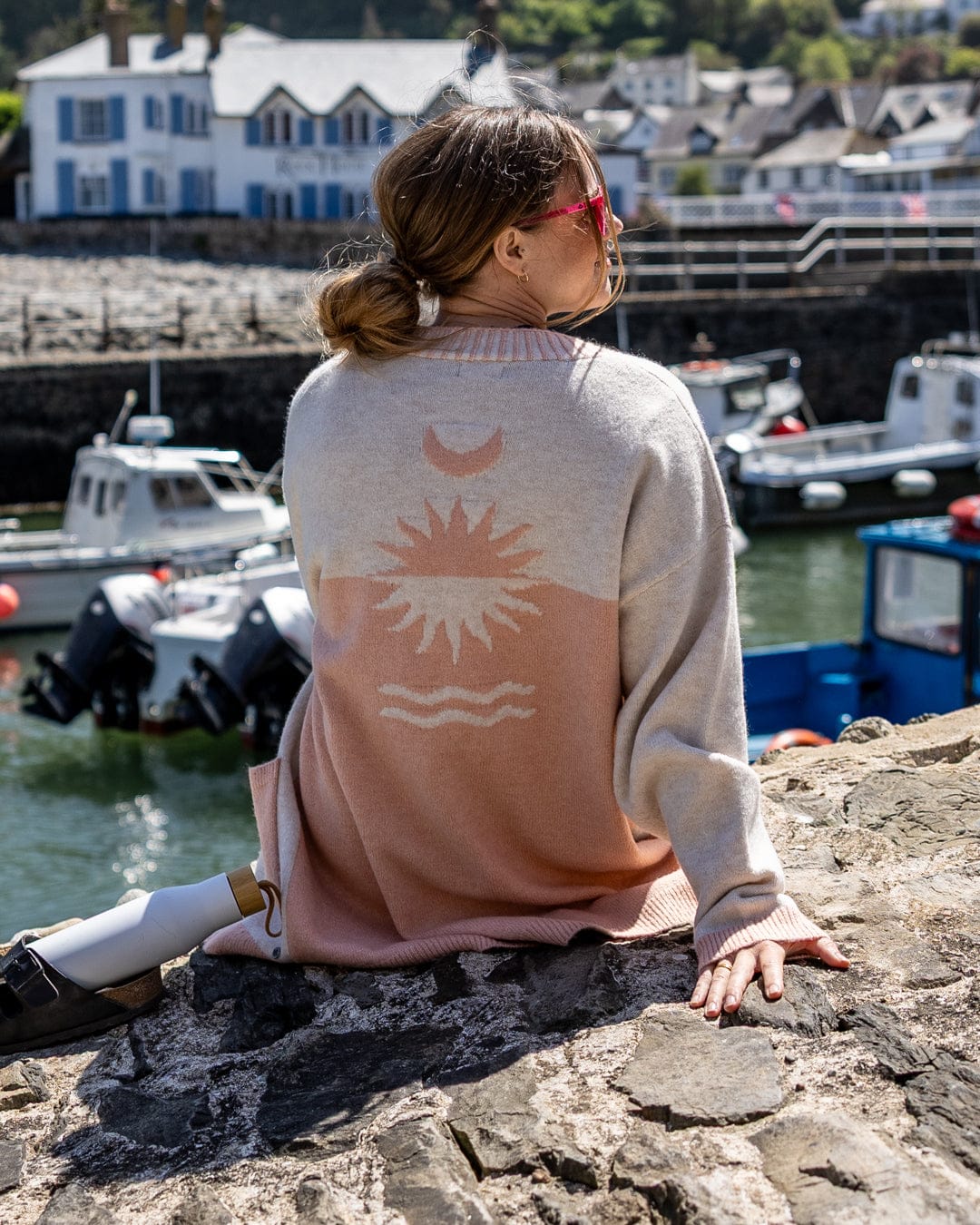 Equinox - Womens Cardigan - Cream - Image 3