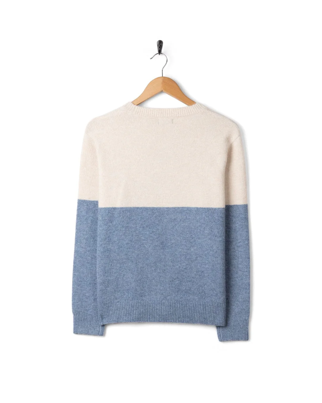 Equinox - Womens Long Sleeve Crew Jumper- Blue - Image 7