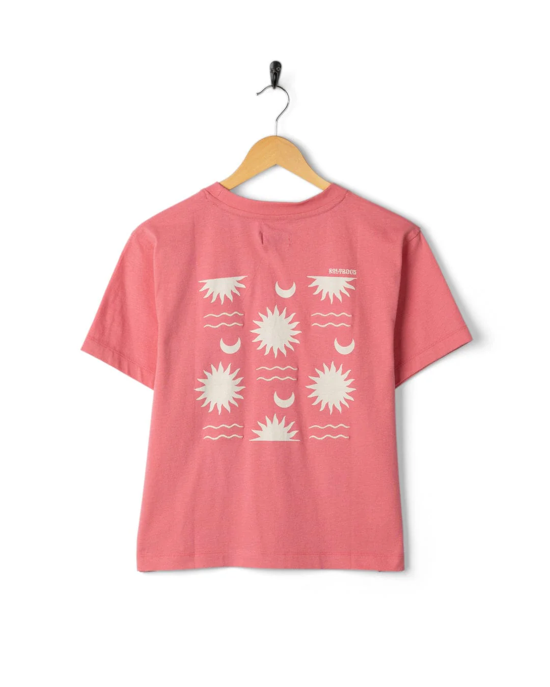 Equinox - Womens Boxy T-Shirt - Pink - Image 4