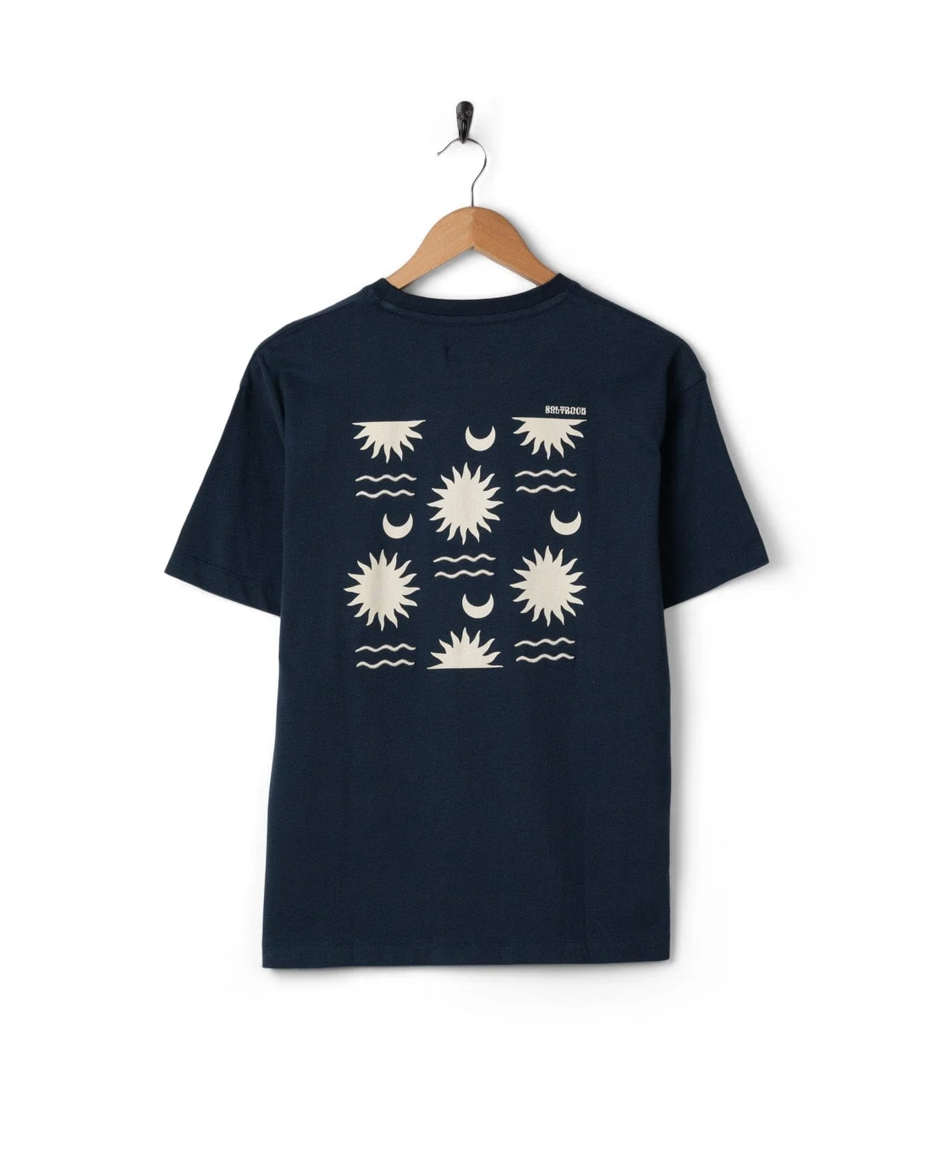 Equinox - Womens Oversized Short Sleeve T-Shirt - Blue - Image 5