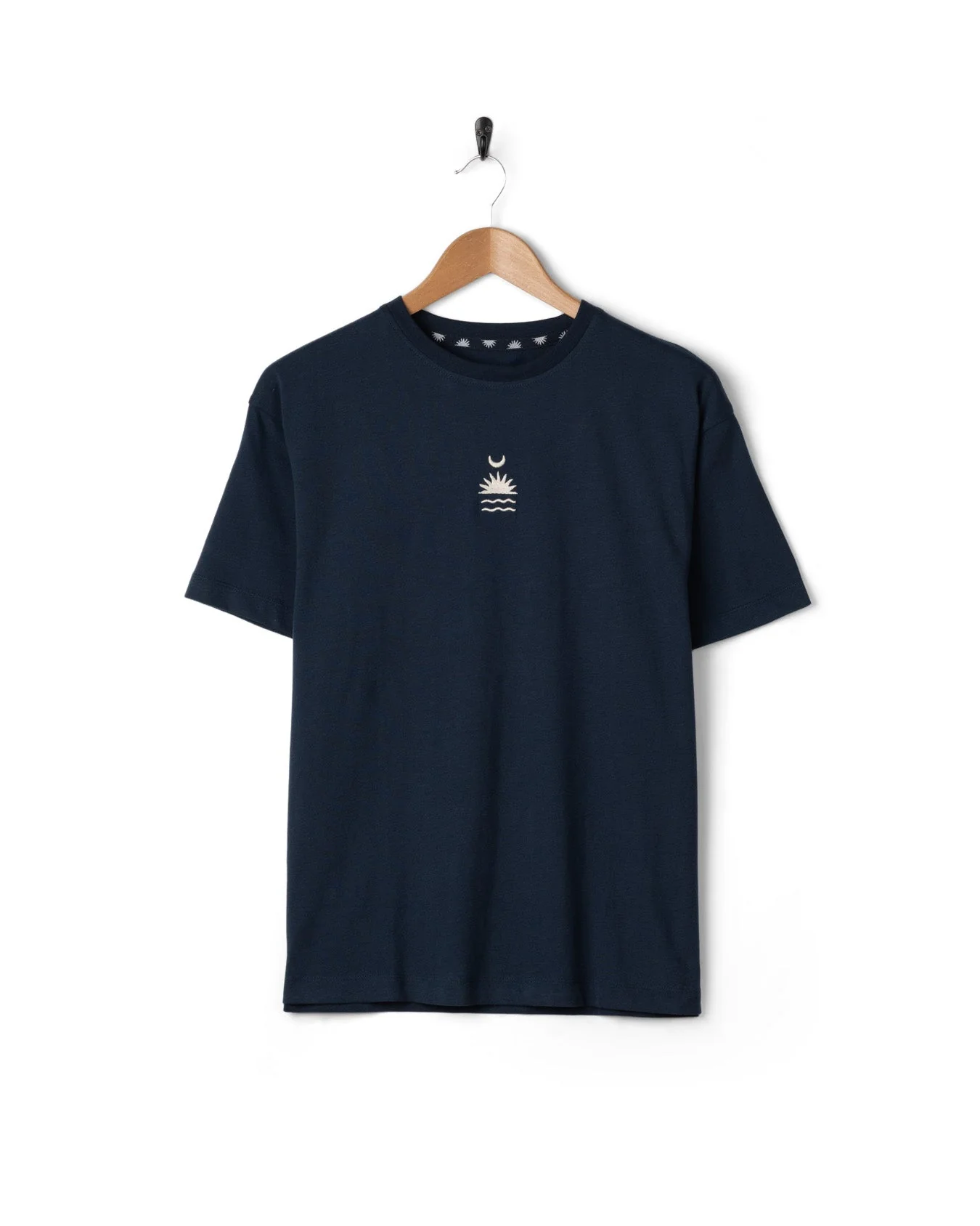 Equinox - Womens Oversized Short Sleeve T-Shirt - Blue - Image 7