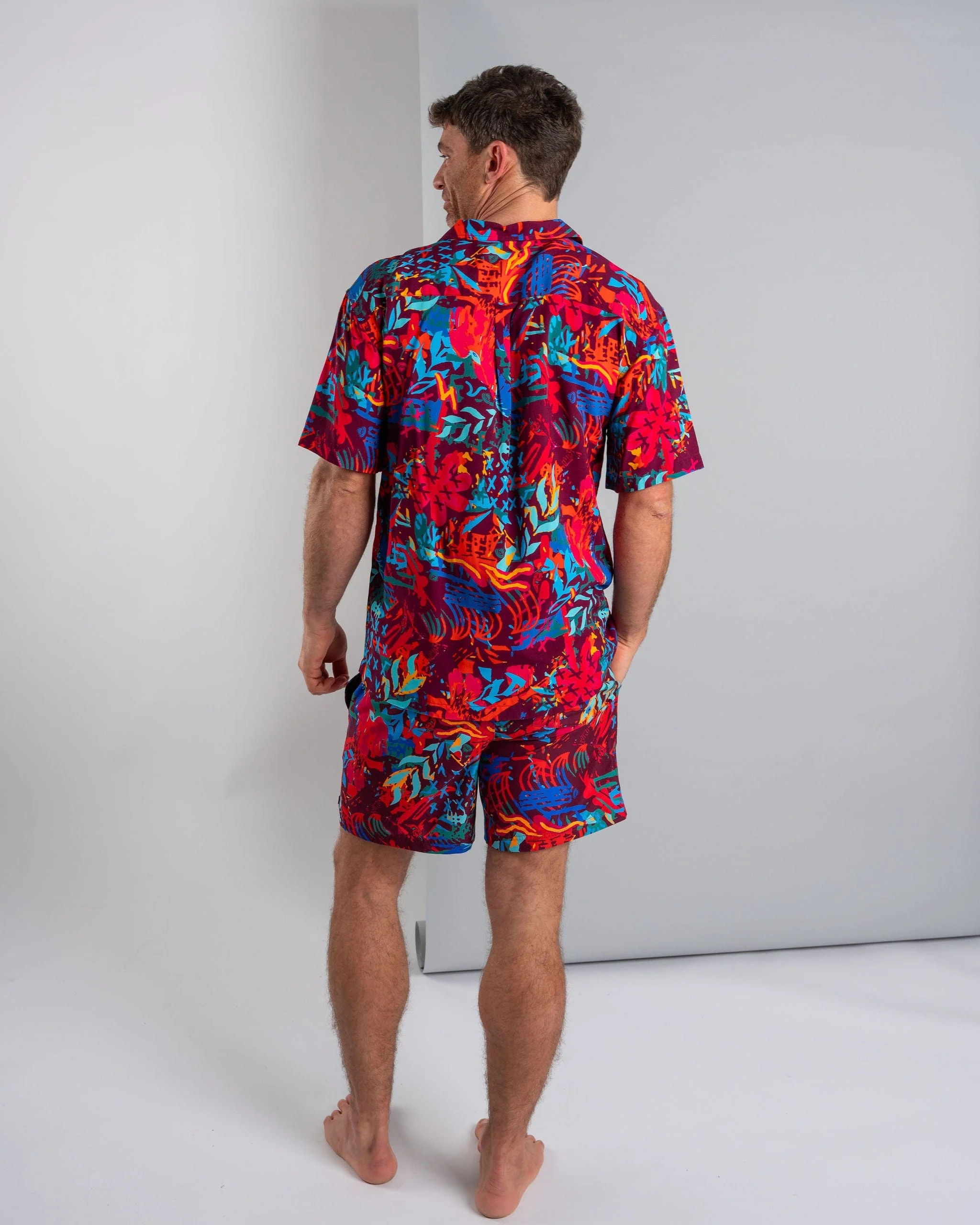 Escapism - Mens Short Sleeve Shirt - Multi - Image 8