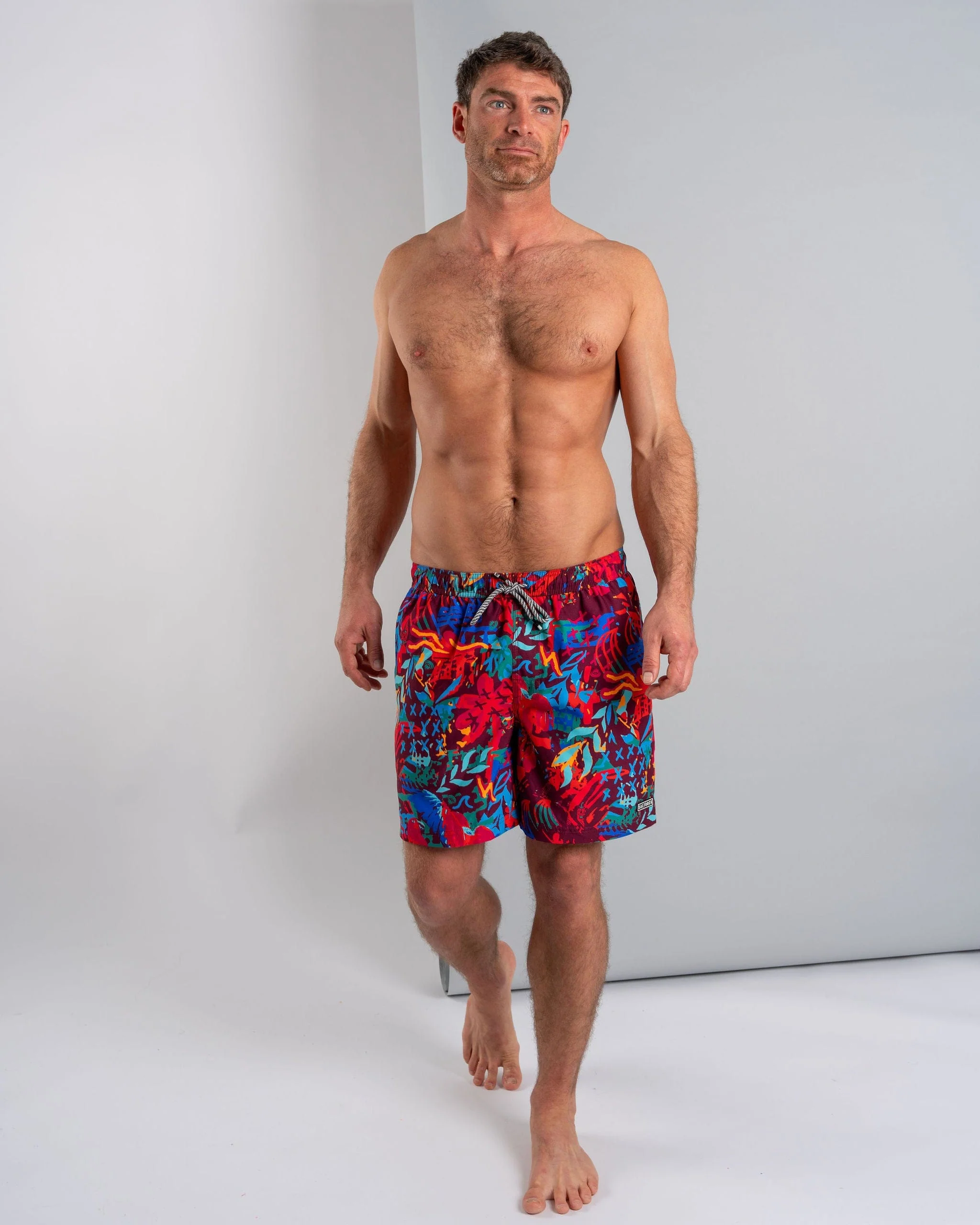 Escapism - Mens Swim Shorts - Multi - Image 11