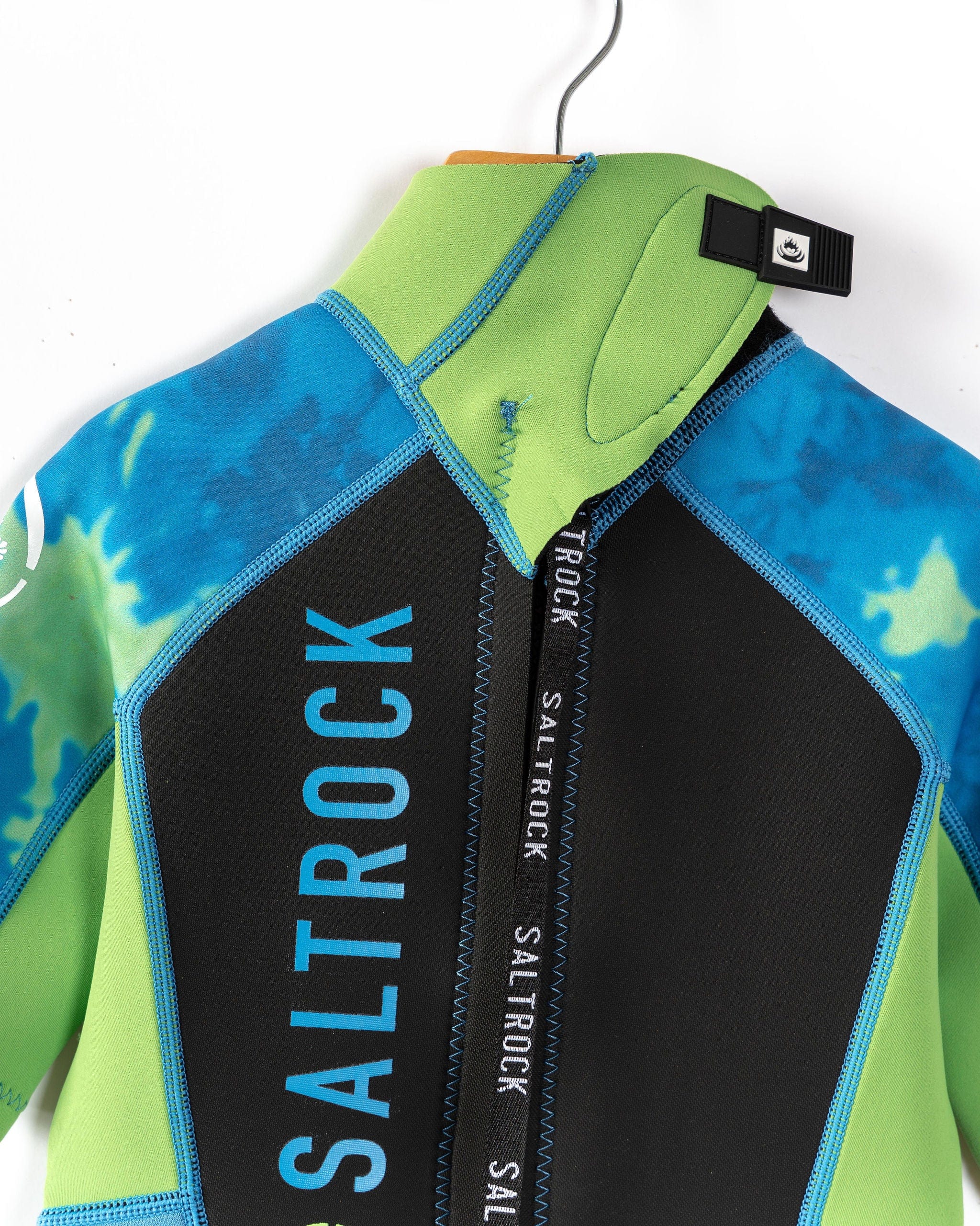 Fader - Kids 3/2 Shortie Wetsuit - Blue - Image 4