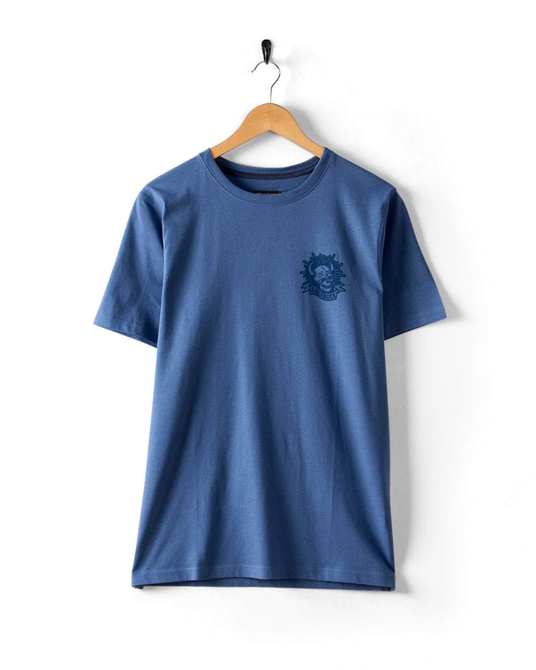 Fire Water - Mens Short Sleeve T-Shirt - Blue - Image 3