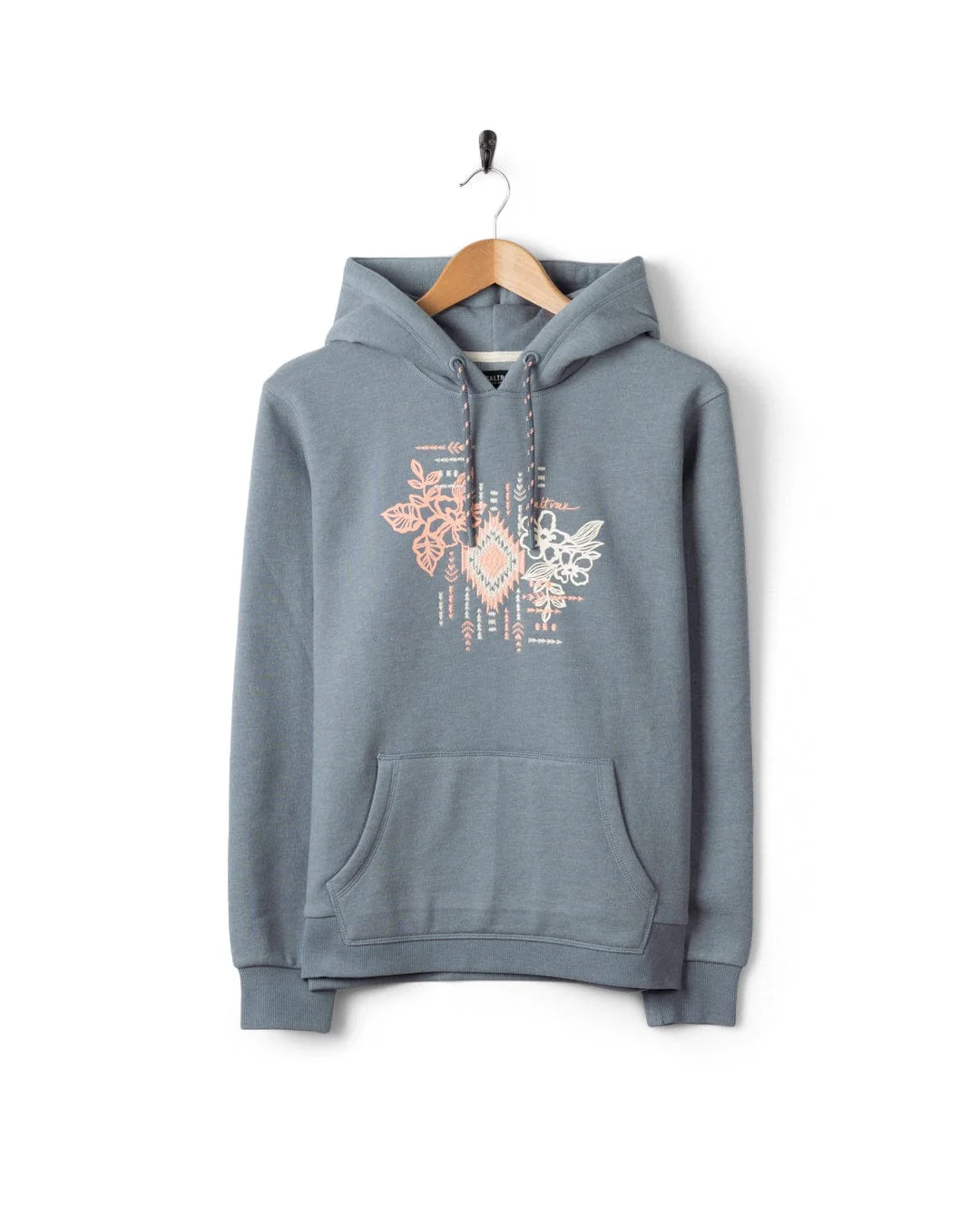 Flow - Womens Pop Hoodie - Blue - Image 6