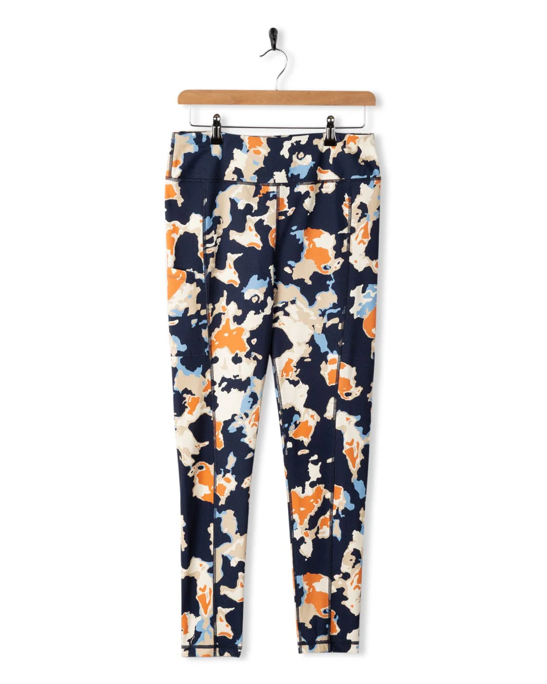 Folie - Womens Leggings - Blue/Orange - Image 7