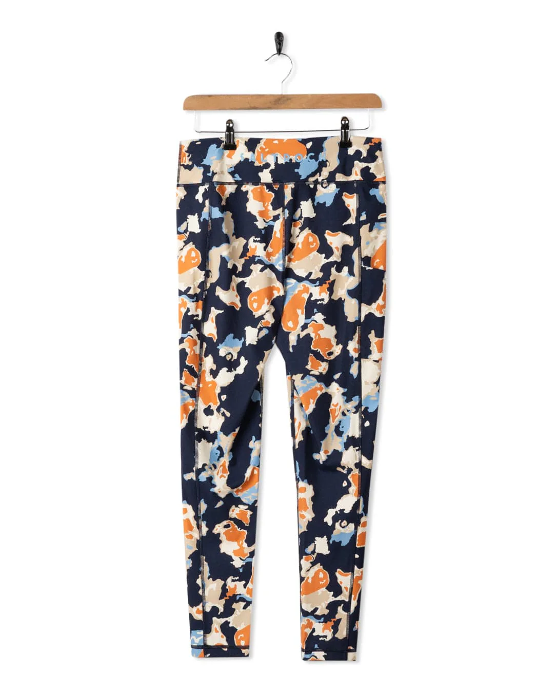 Folie - Womens Leggings - Blue/Orange - Image 9