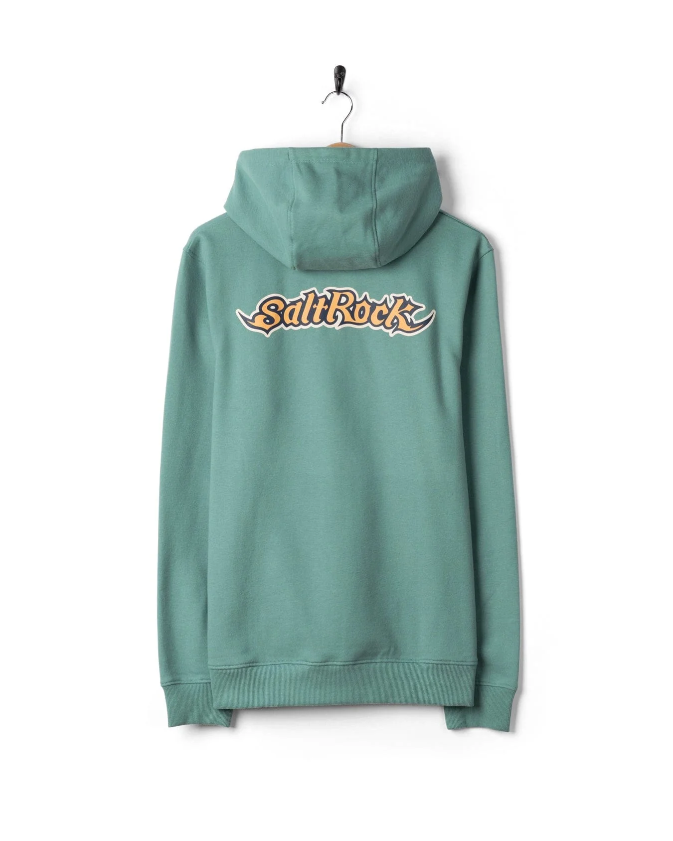 Heritage Logo -  Mens Pop Hoodie - Blue - Image 8