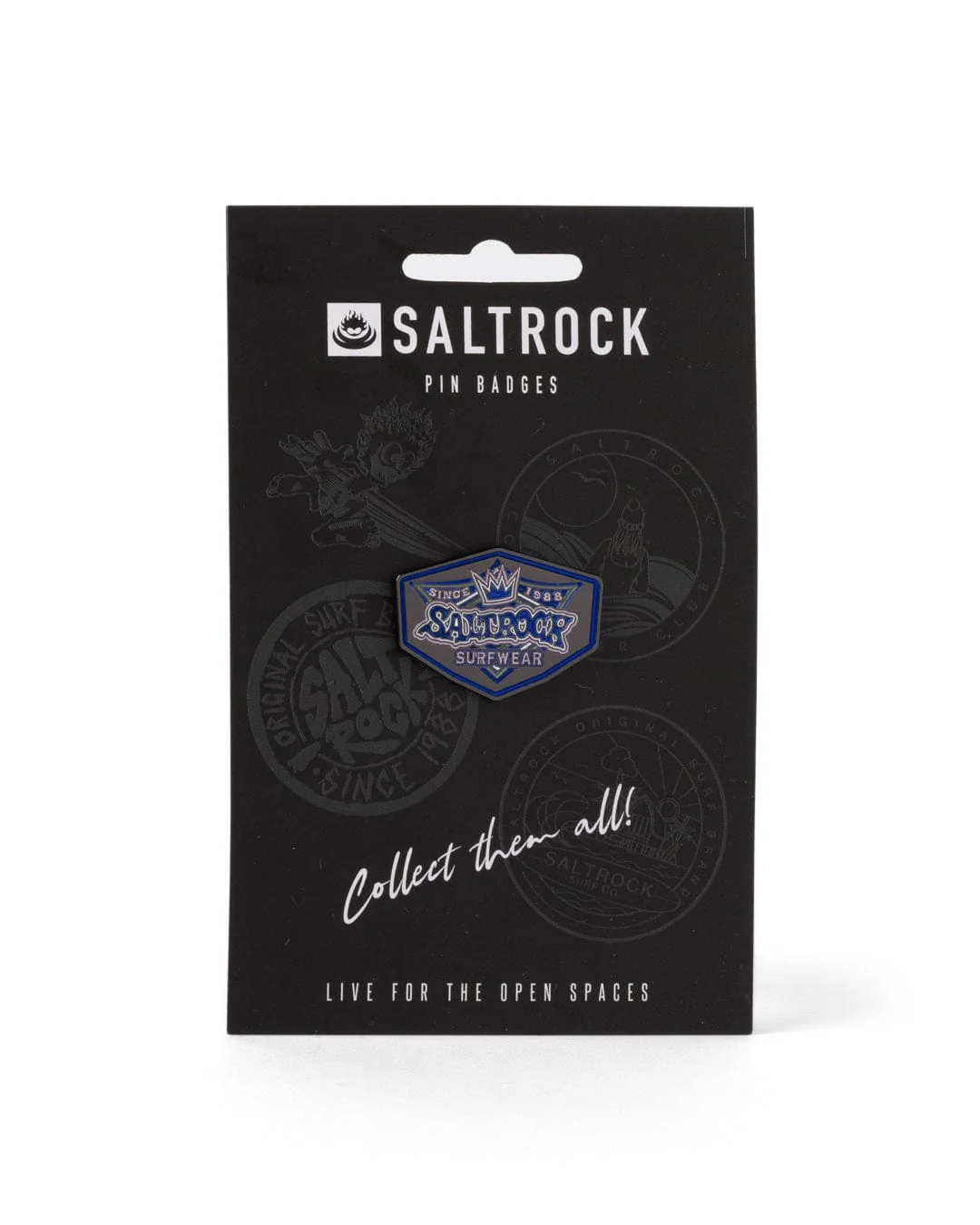 Heritage Shield - Pin Badge - Black