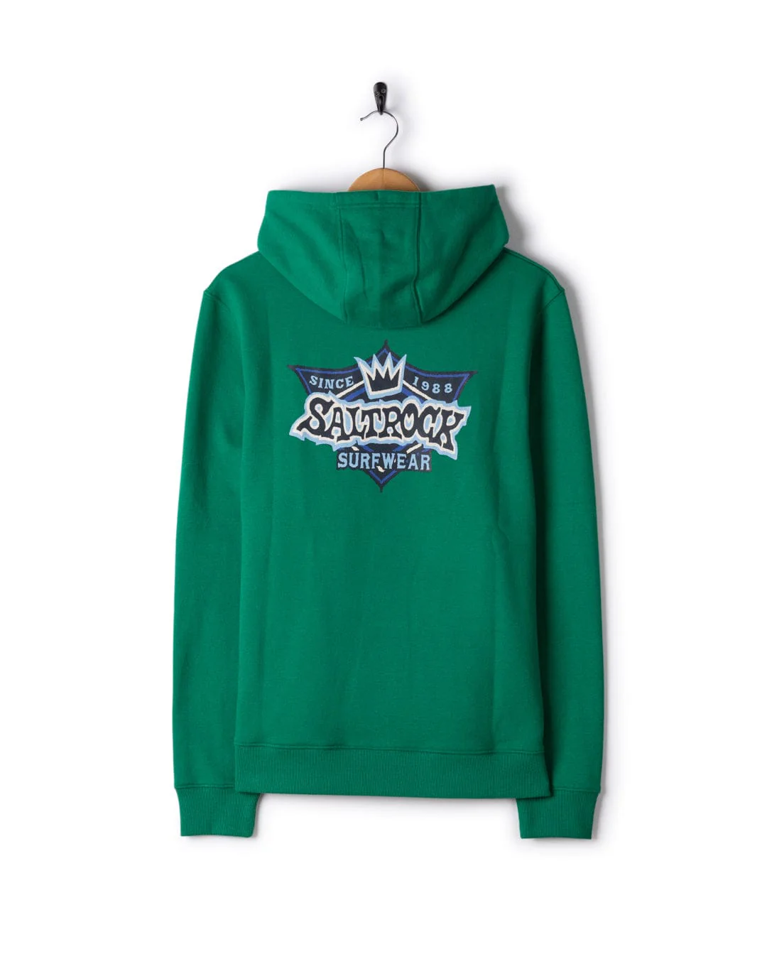 Heritage Shield - Mens Pop Hoodie - Green - Image 10