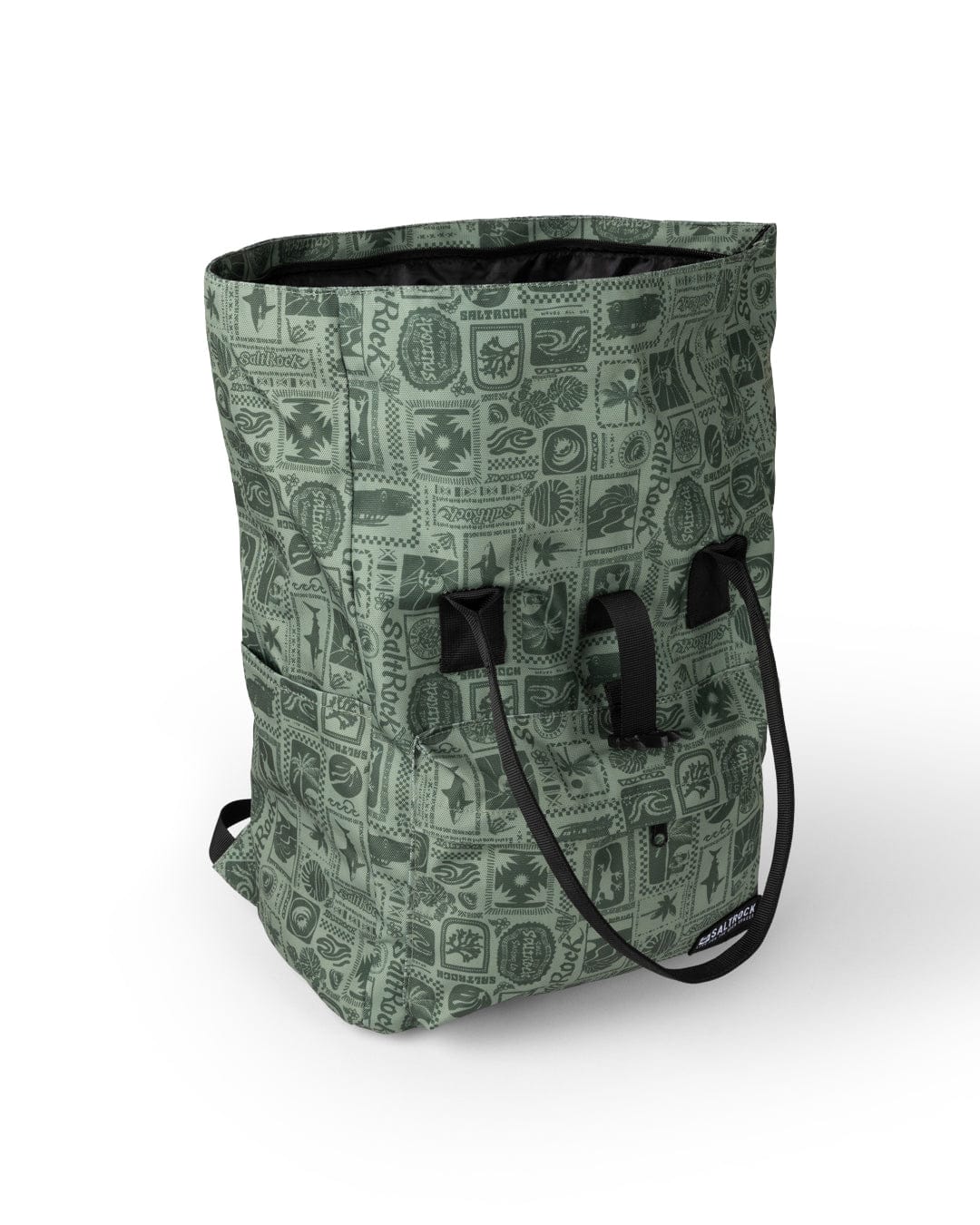 Heritage Tiles - Backpack - Green - Image 3