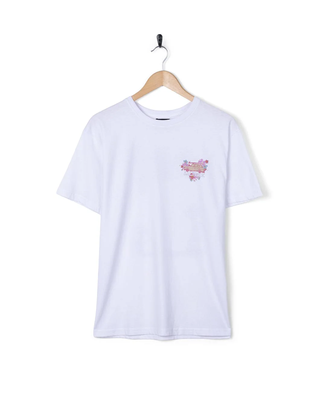 Highway Tour - Womens Short Sleeve T-Shirt - White - Image 3