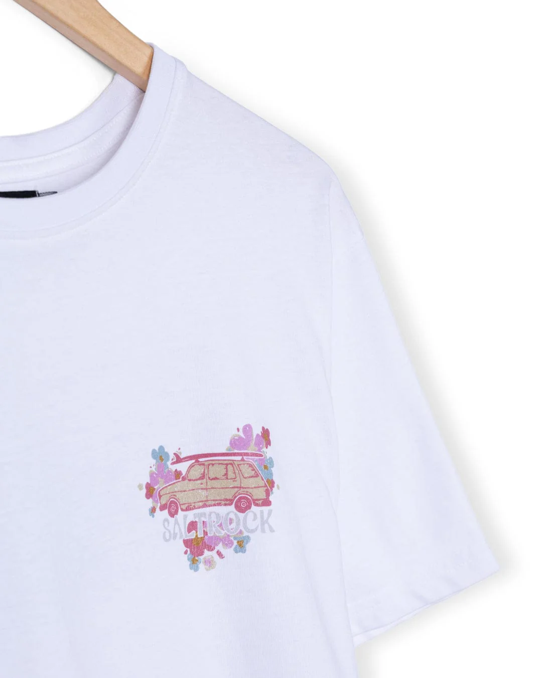 Highway Tour - Womens Short Sleeve T-Shirt - White - Image 4