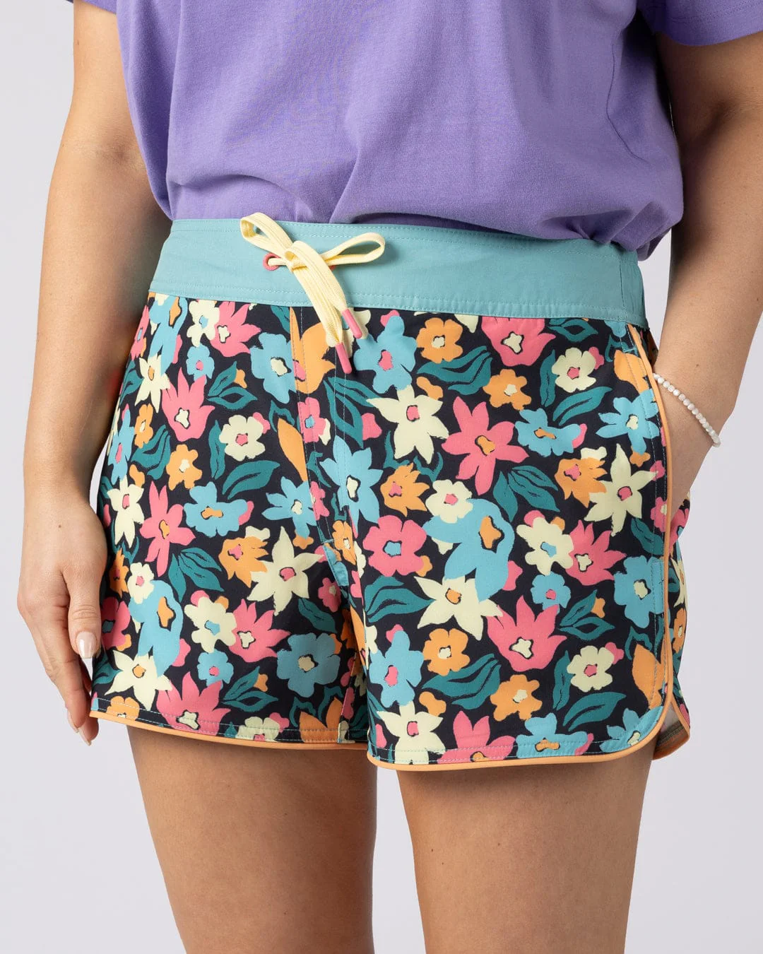 Holidaze - Womens Boardshort - Dark Grey - Image 2