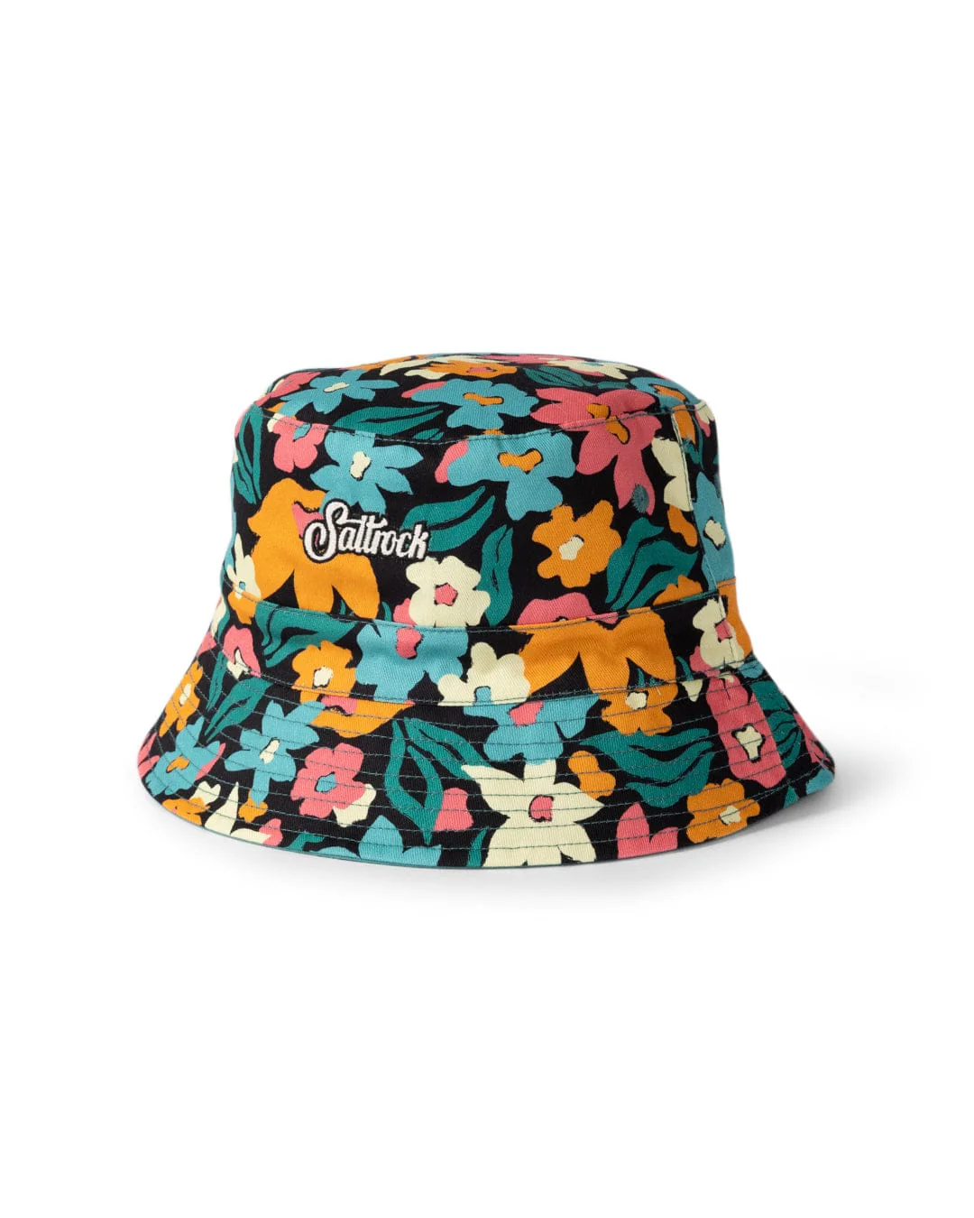 Holidaze - Floral Reversible Bucket Hat - Blue - Image 2