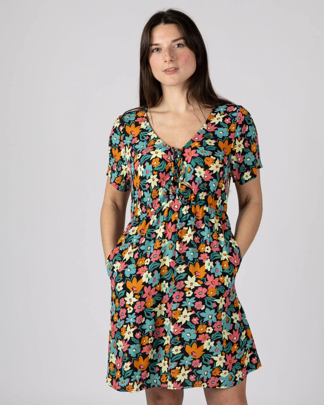 Holidaze - Womens Mini Dress - Multi - Image 6
