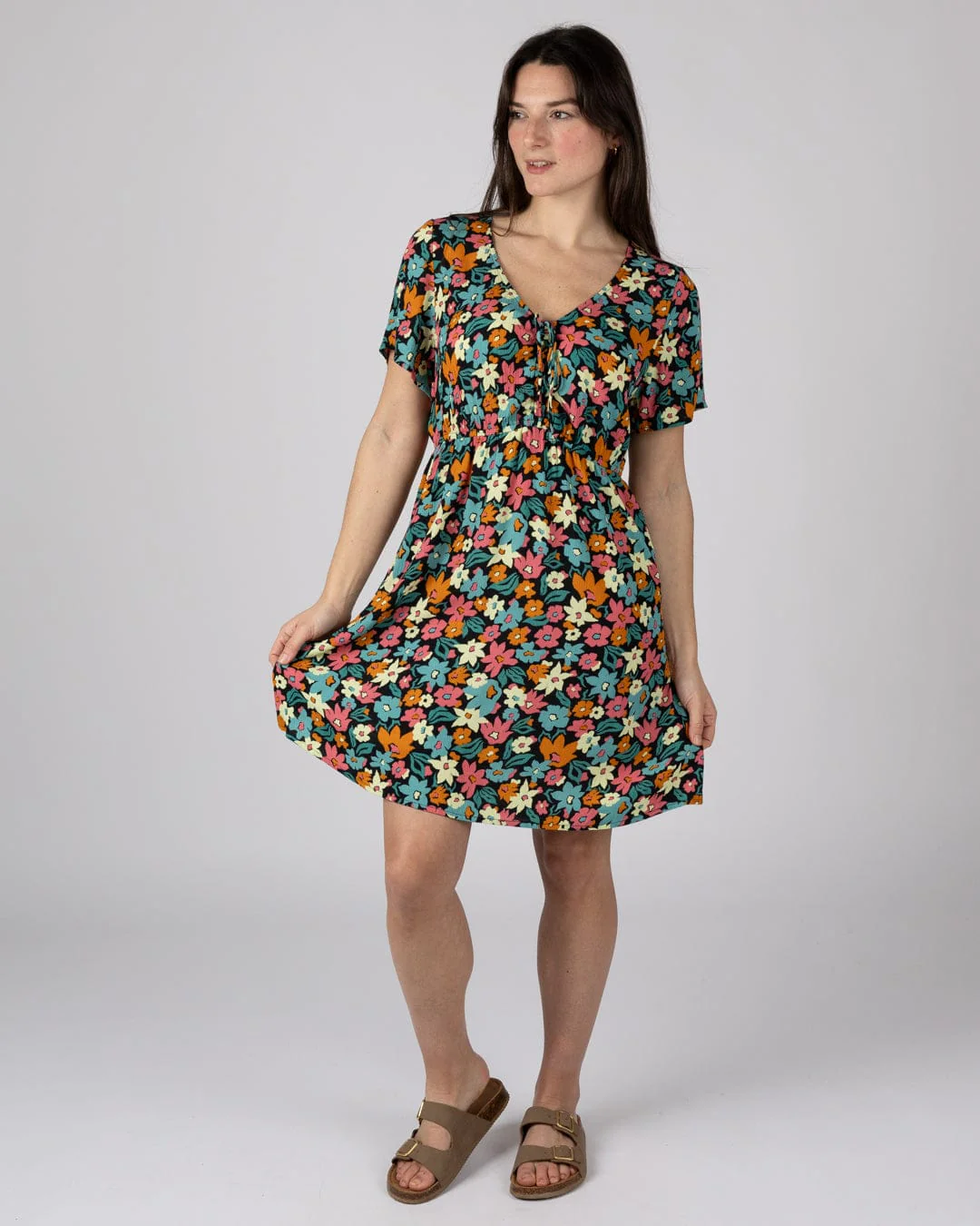 Holidaze - Womens Mini Dress - Multi - Image 7