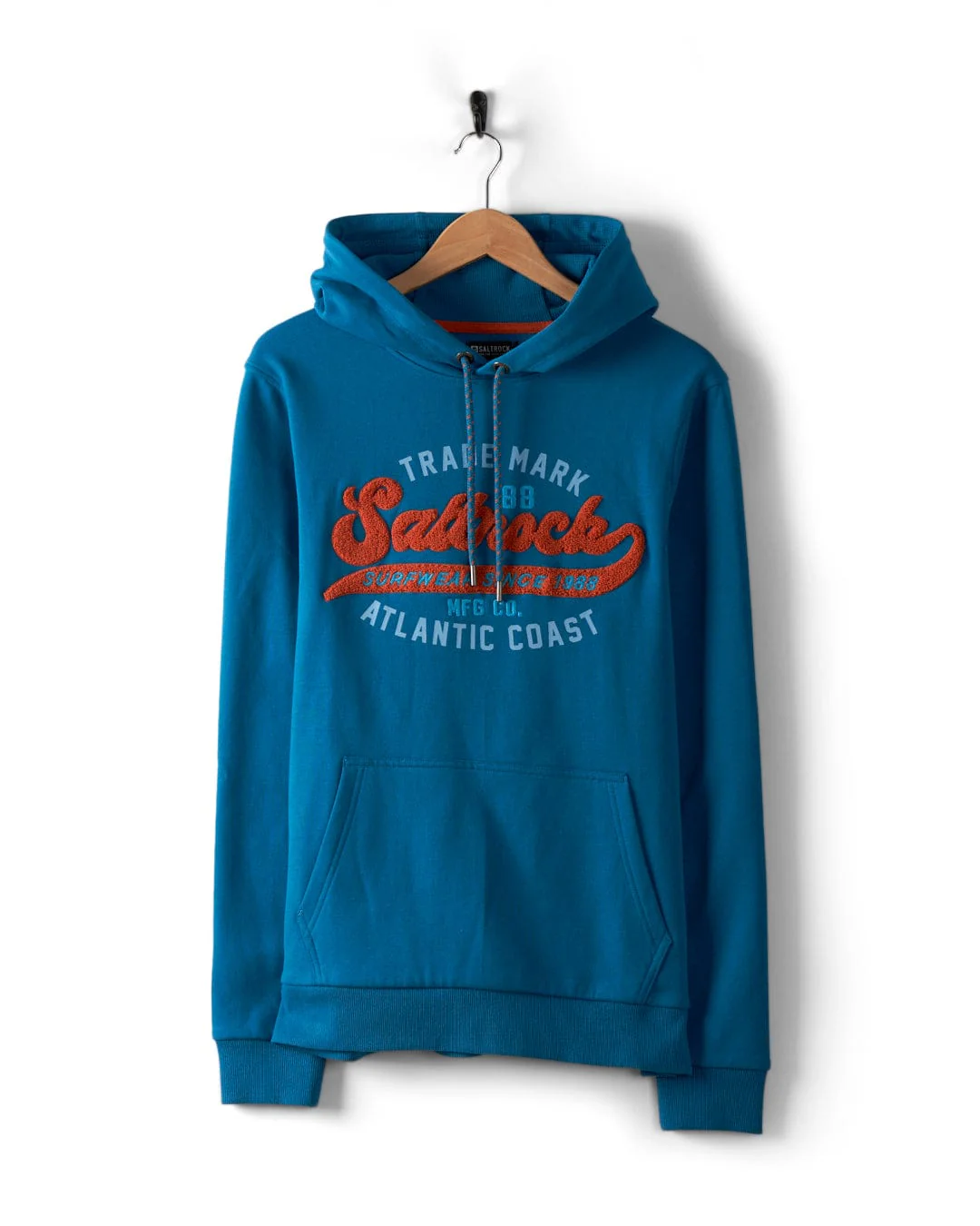 Home Run Chenille - Mens Pop Hoodie - Blue - Image 3