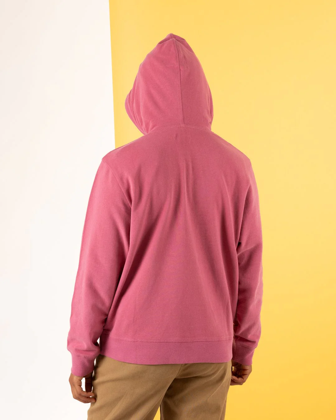 Horizon - Womens Pop Hoodie - Dark Pink - Image 5