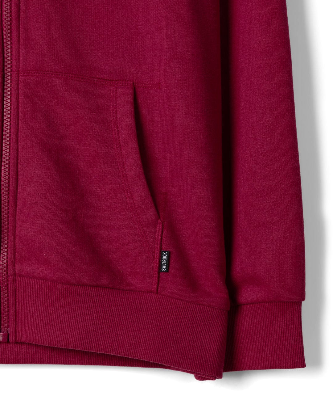 Horizon - Womens Zip Hoodie - Dark Pink - Image 8