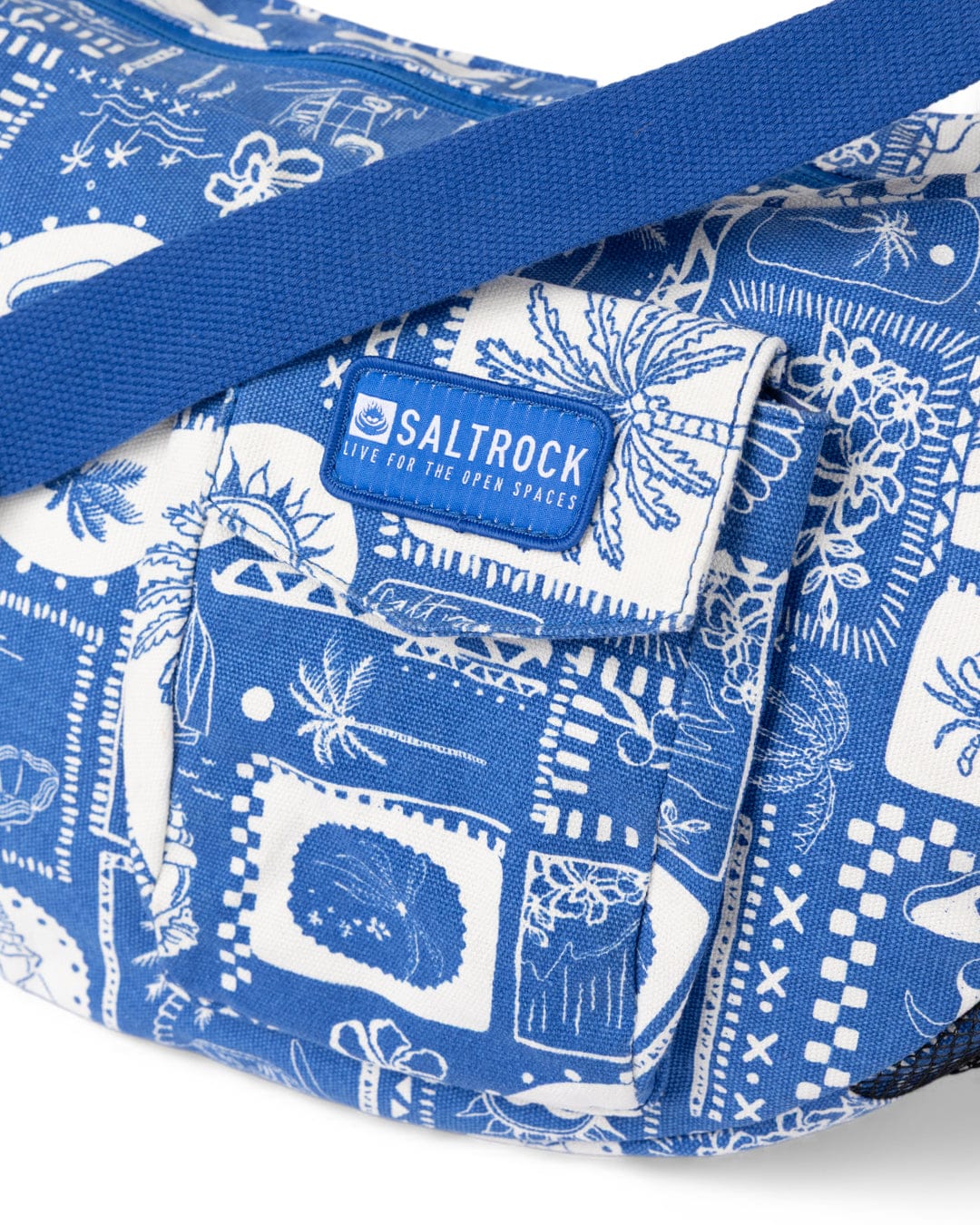 Island Tiles - Bag - Bright Blue - Image 2