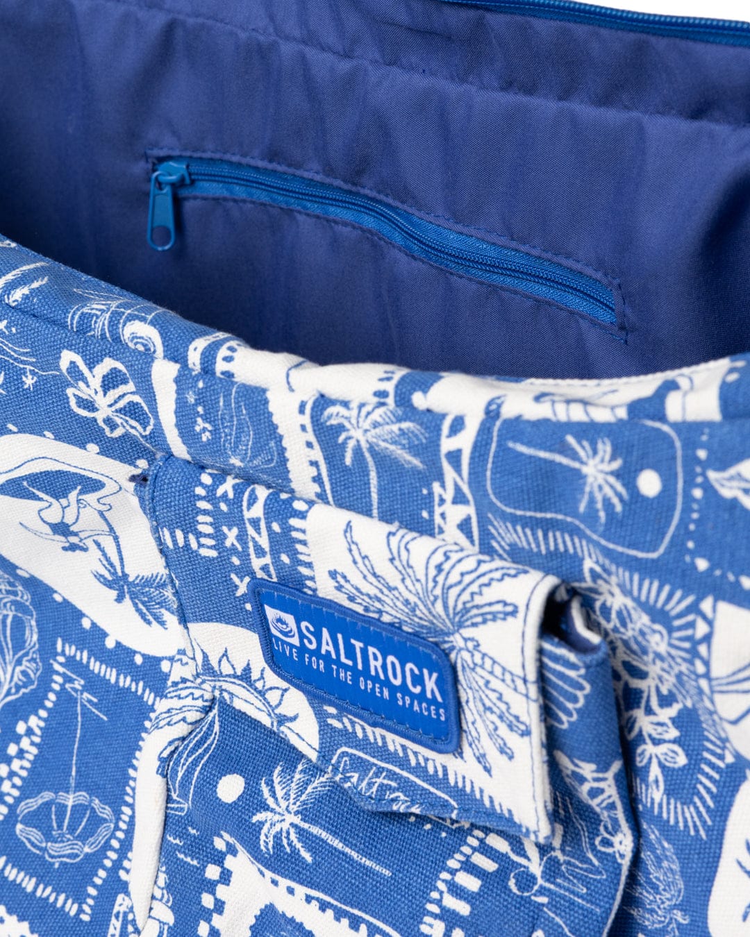 Island Tiles - Bag - Bright Blue - Image 4