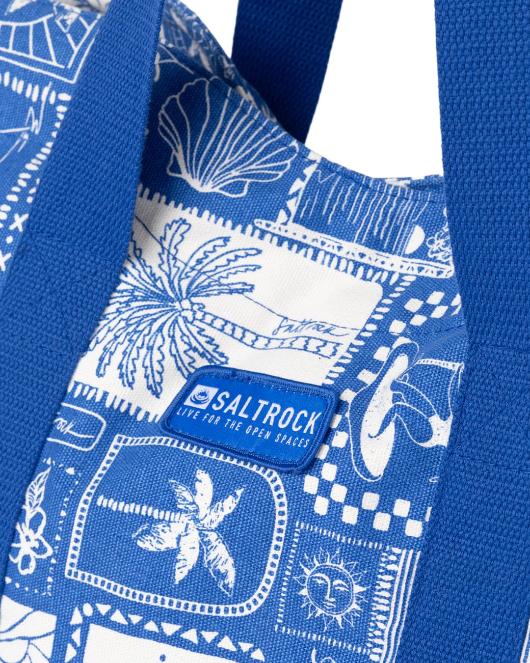 Island Tiles - Bag - Bright Blue - Image 2