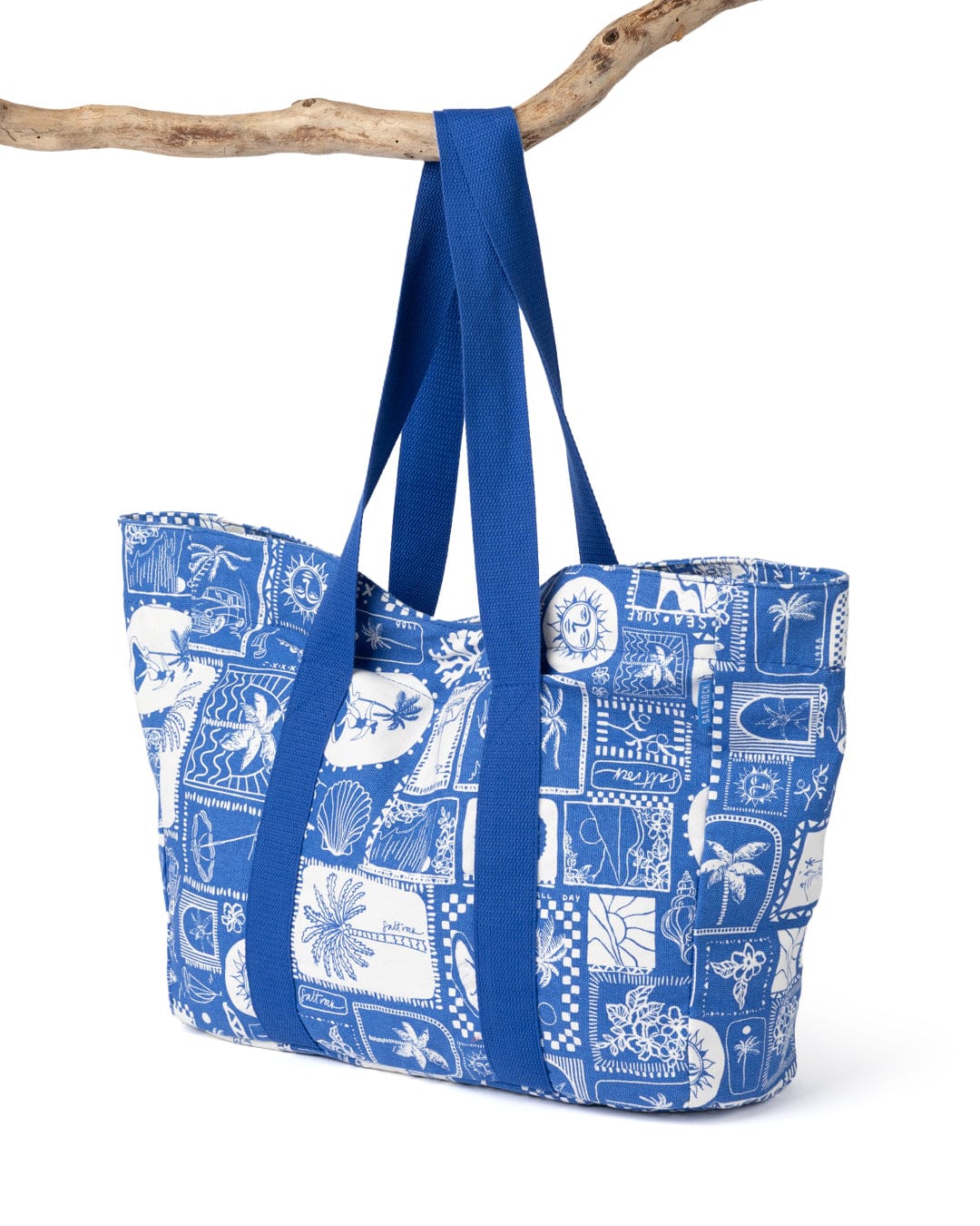 Island Tiles - Bag - Bright Blue - Image 3