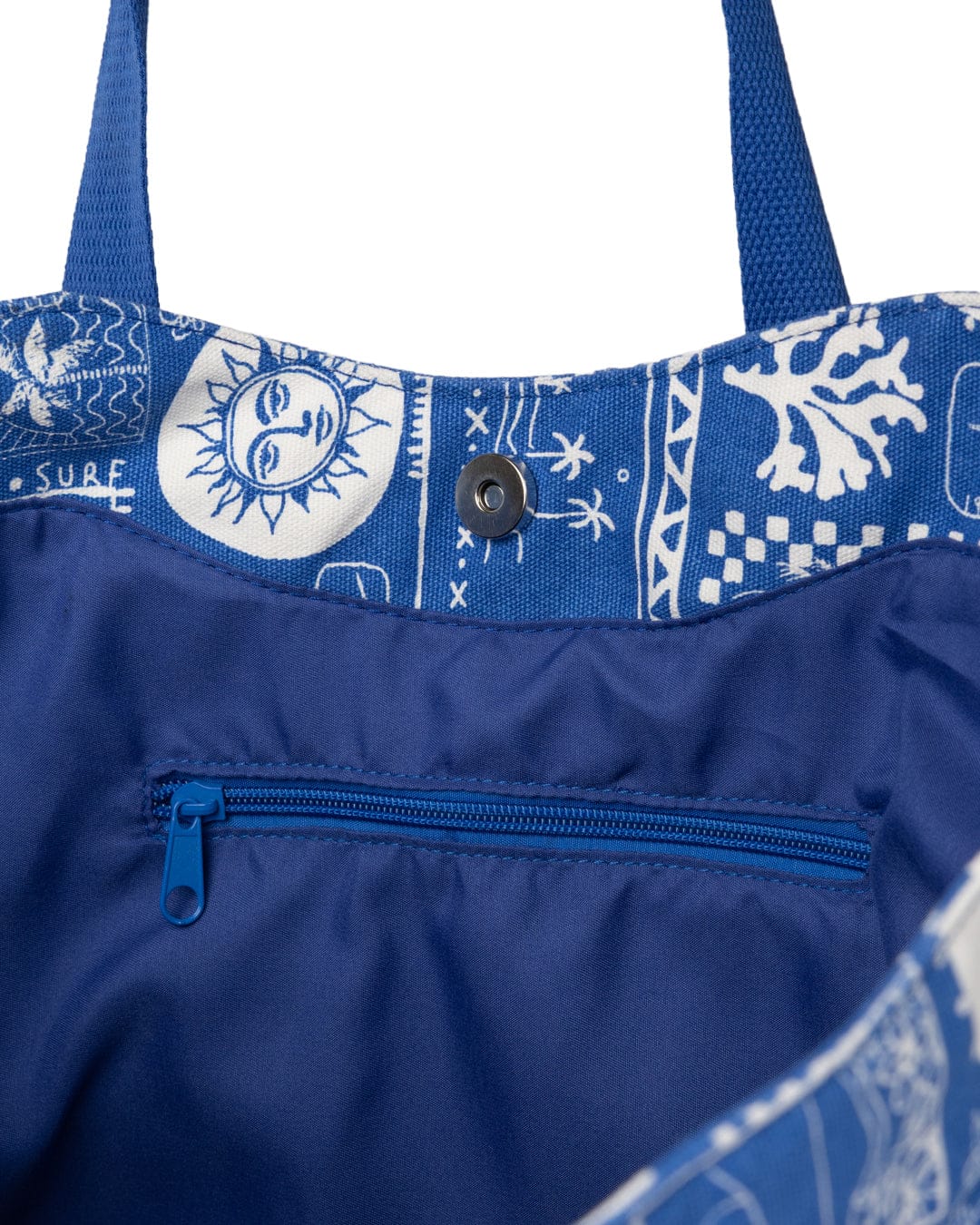 Island Tiles - Bag - Bright Blue - Image 5
