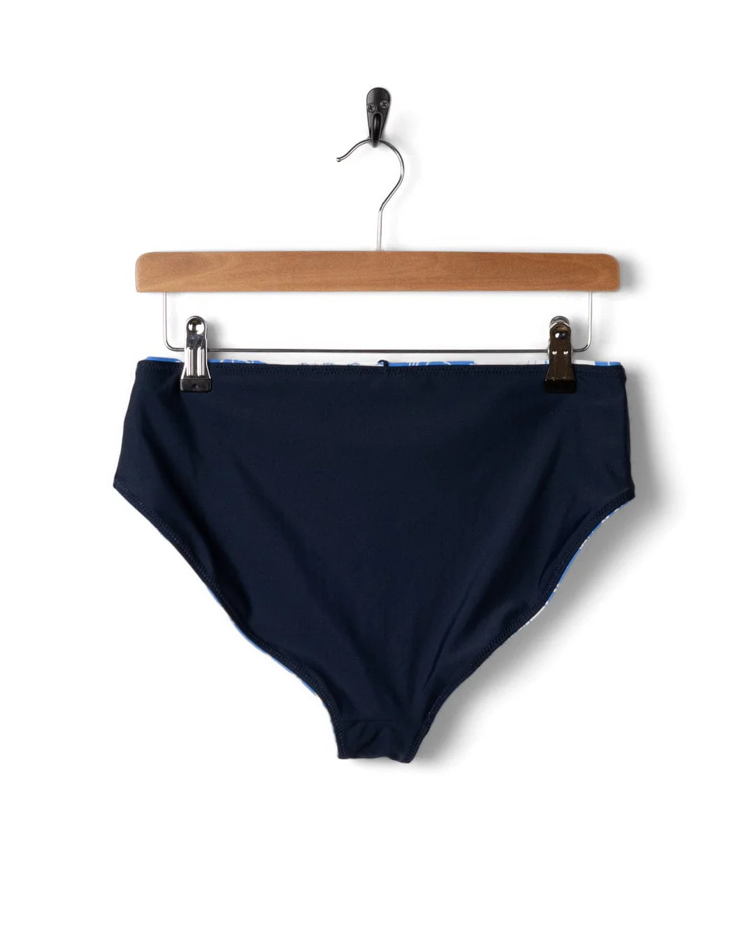 Island Tiles - Womens Reversible Bikini Bottoms - Bright Blue - Image 2