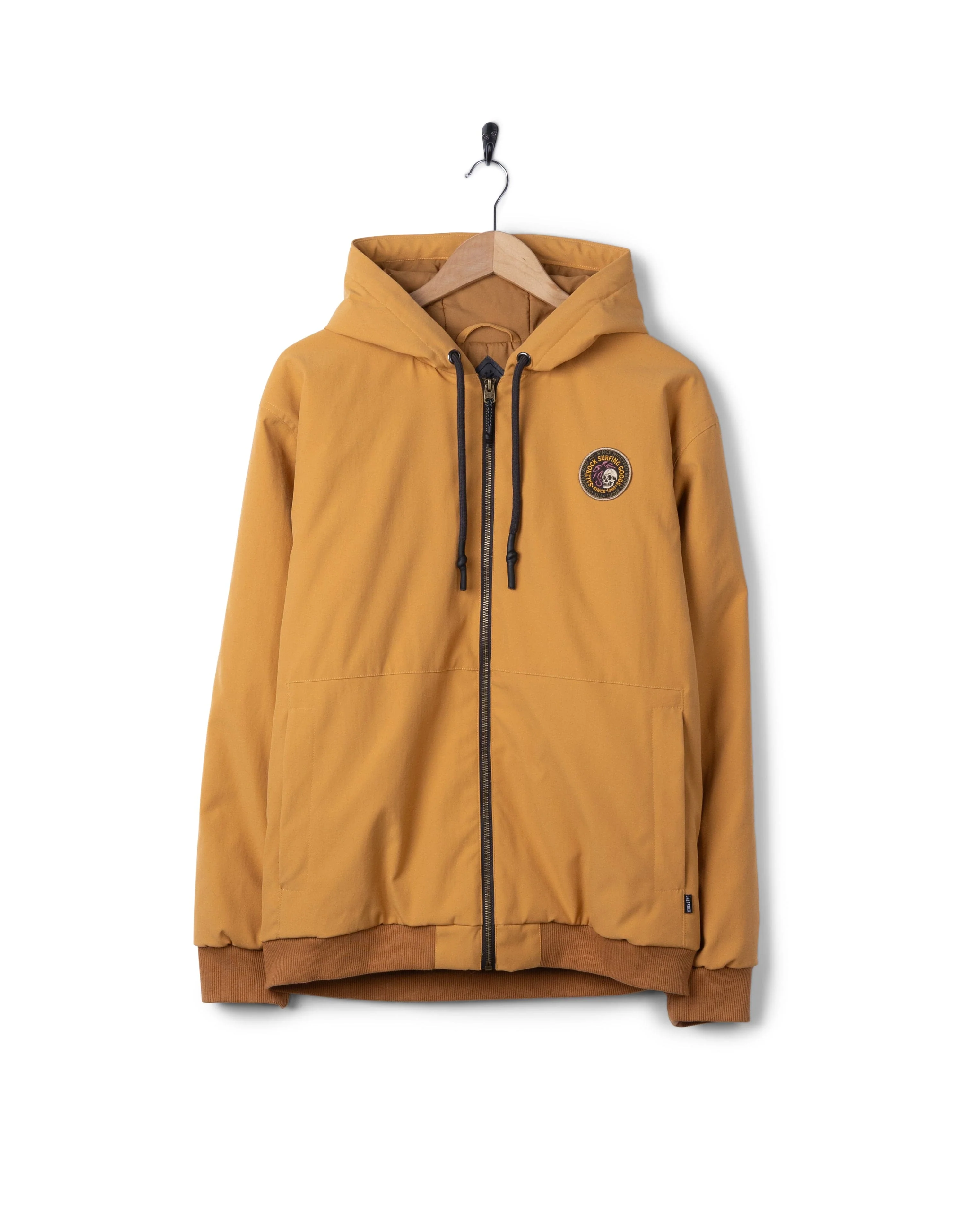 Jace - Mens Casual Bomber Jacket - Yellow - Image 6