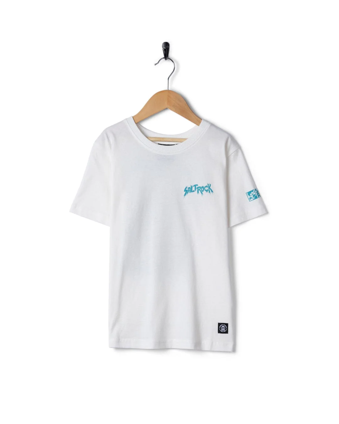 Jaws - Kids Short Sleeve T-Shirt - Cream - Image 2