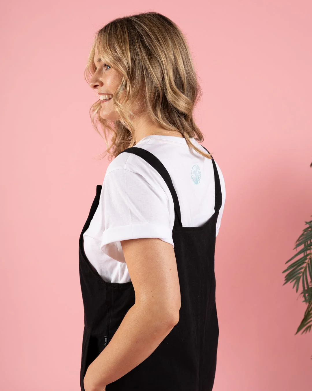 Jenna - Womens Dungarees - Black - Image 8