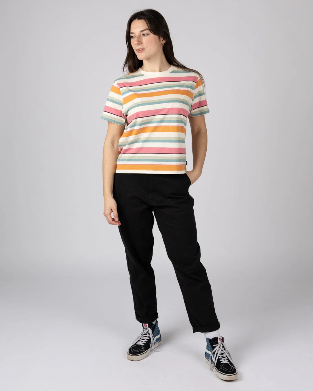 Junet - Womens Short Sleeve T-Shirt- Multi colour - Image 2