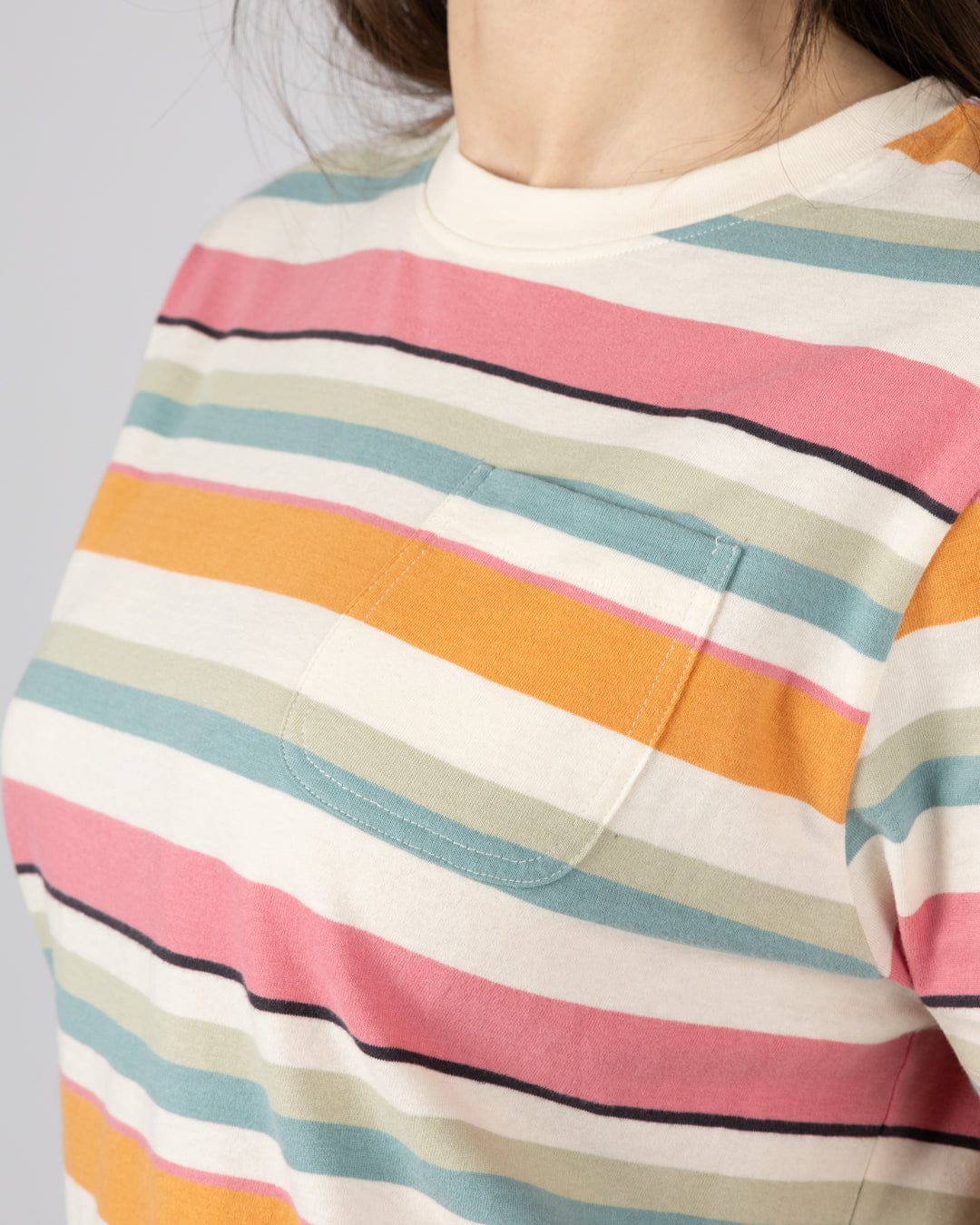 Junet - Womens Short Sleeve T-Shirt- Multi colour - Image 4