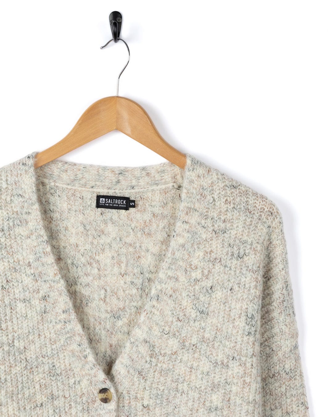 Juno - Womens Longline Cardigan - Cream - Image 8