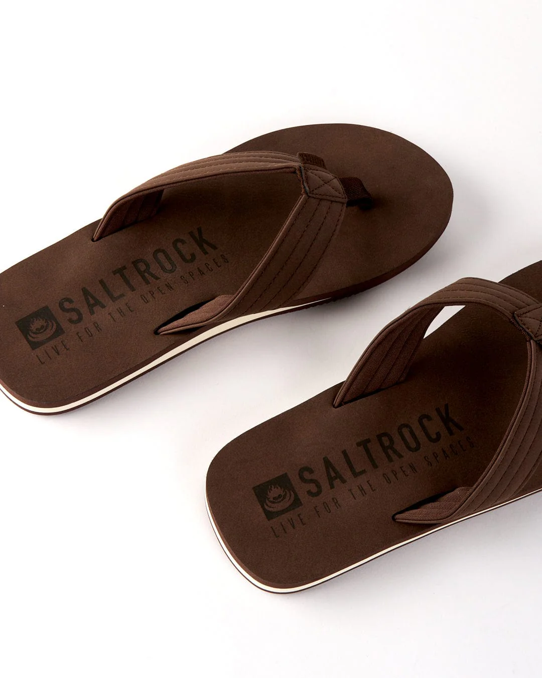 Keanu - Mens Flip Flops - Brown - Image 2