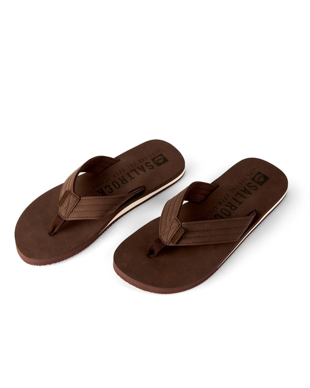 Keanu - Mens Flip Flops - Brown - Image 3