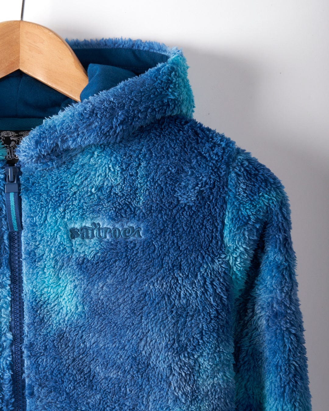 Kiki - Kids Zip Fleece - Blue - Image 2