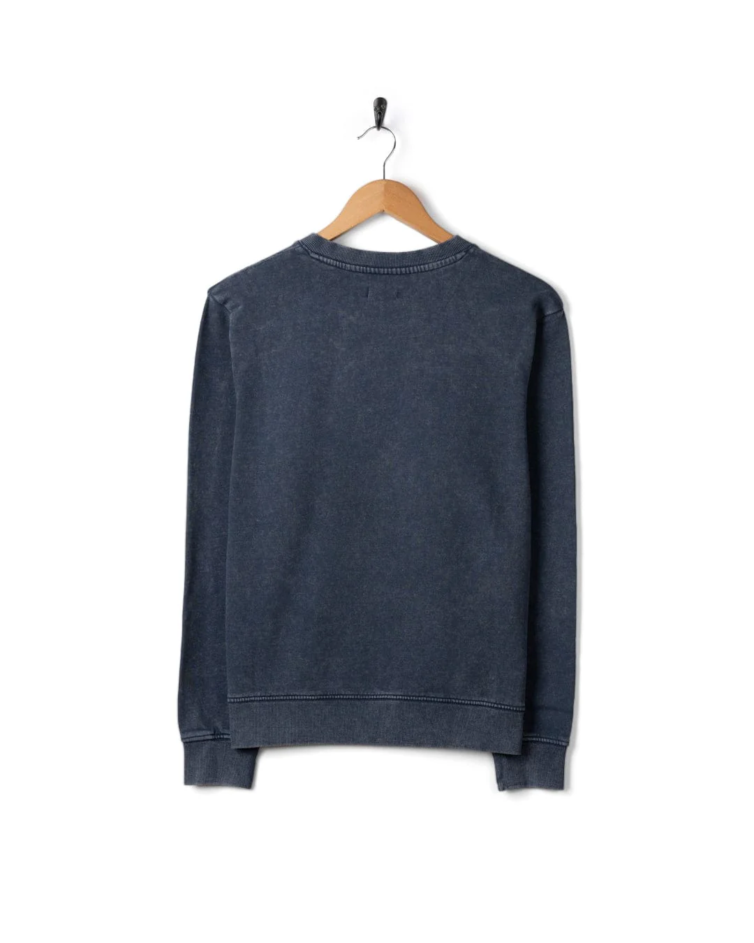 Last Light - Womens Oversized Sweatshirt - Blue - Image 6