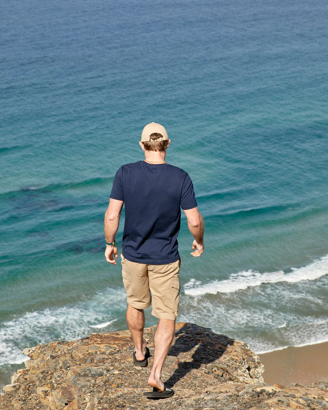 Layers Devon - Mens Short Sleeve T-Shirt - Blue - Image 4